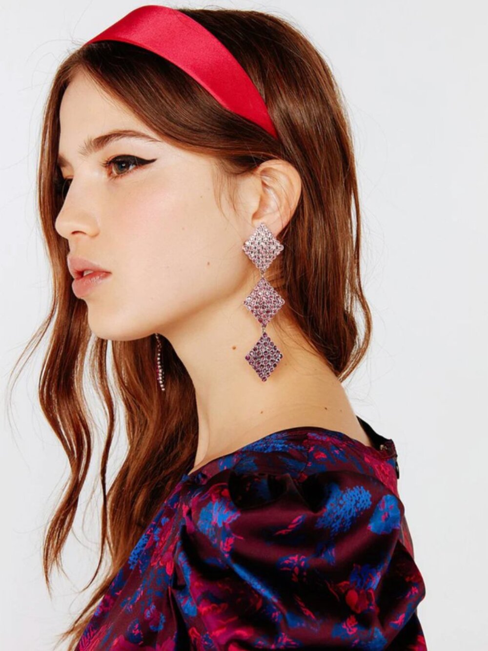Brand New For Love & Lemons Casbah 3 Tier Earrings